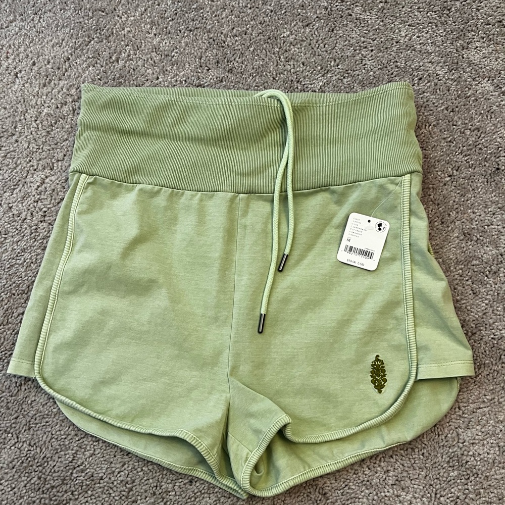 Free People Green Women's Shorts
